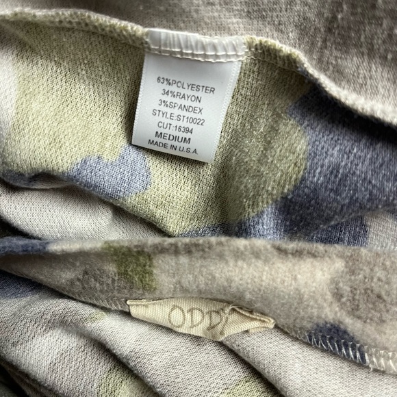 Oddi • Vintage • Medium • Safari • Brown/Beige/Green • Top & Shorts) Pajamas Set - Picture 11 of 11